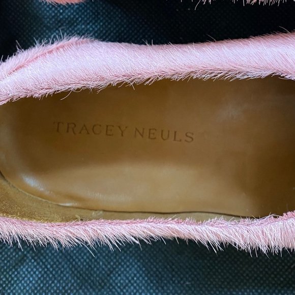 Tracey Neuls London Handmade Pink Pony Size 10/41 - Picture 4 of 5